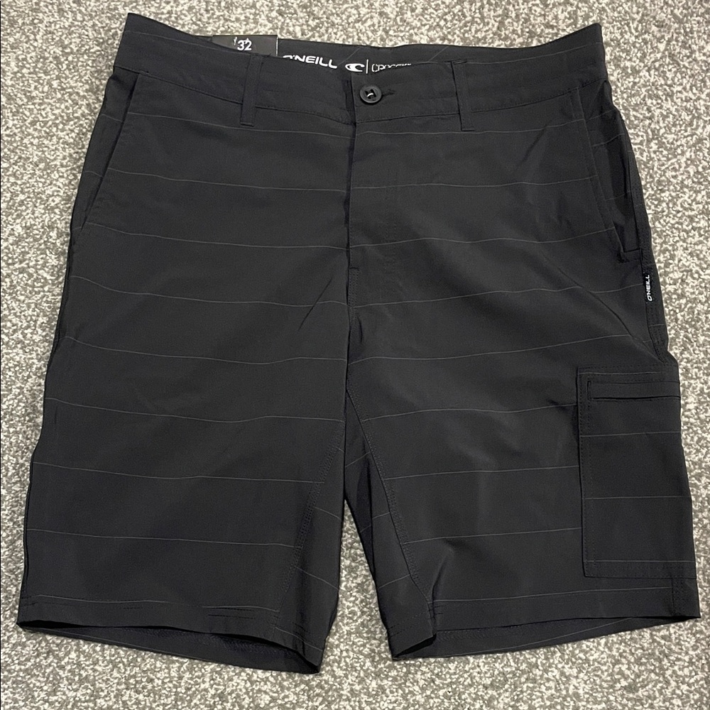 O'Neill Men's Black Hybrid Shorts